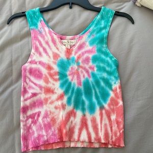 Tie dye tank top